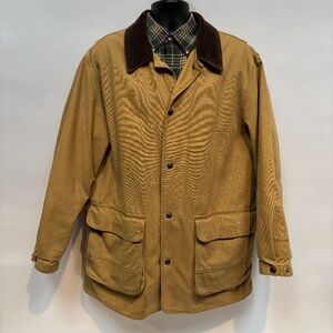 VTG WOOLRICH John Rich & Bros. Canvas Barn Chore Coat Men Size L